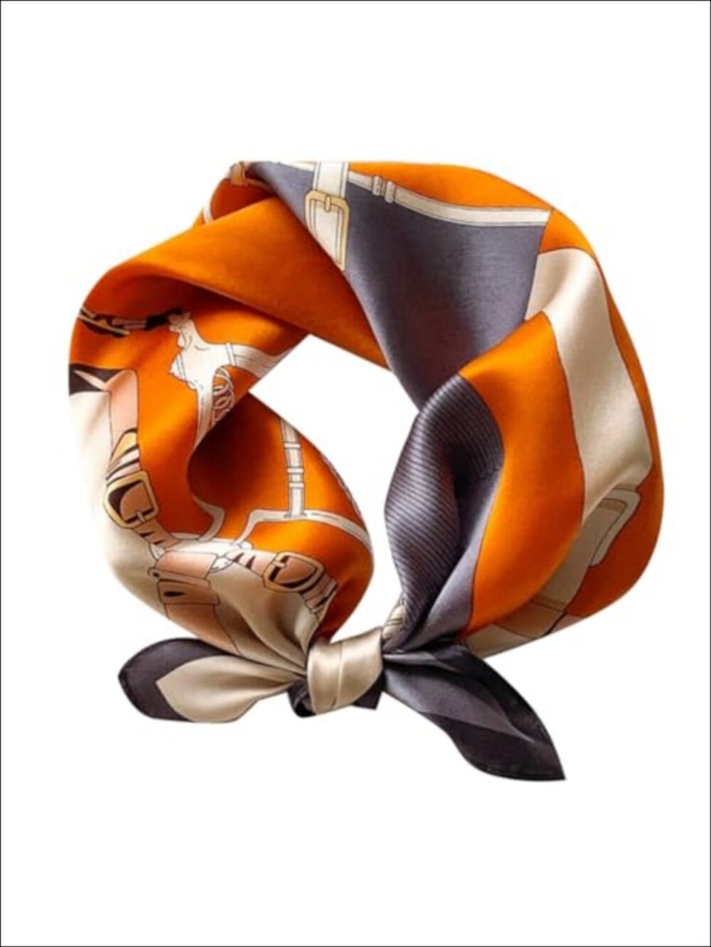 100% Mulberry Silk Small Square Scarf 21x21 Lightweight Breathable Fashion Wrap